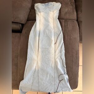 Light Blue Denim Dress